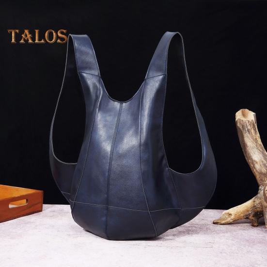 Plecak ze sztucznej skóry, wodoodporny, retro, jednolity kolor, szerokie paski na ramiona, kształt kamizelki, duża pojemność, torba redukująca obciążenie, do szkoły, pracy, podróży