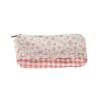 Cute Floral Pattern Pencil Bag Made Of Polyester For School And Stationery Use
