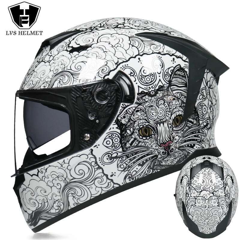 Four Seasons Motocross Helmet  Motorcycle Full Face Helmets Moto Racing Helmet Adult Safety Helmet DOT Certification