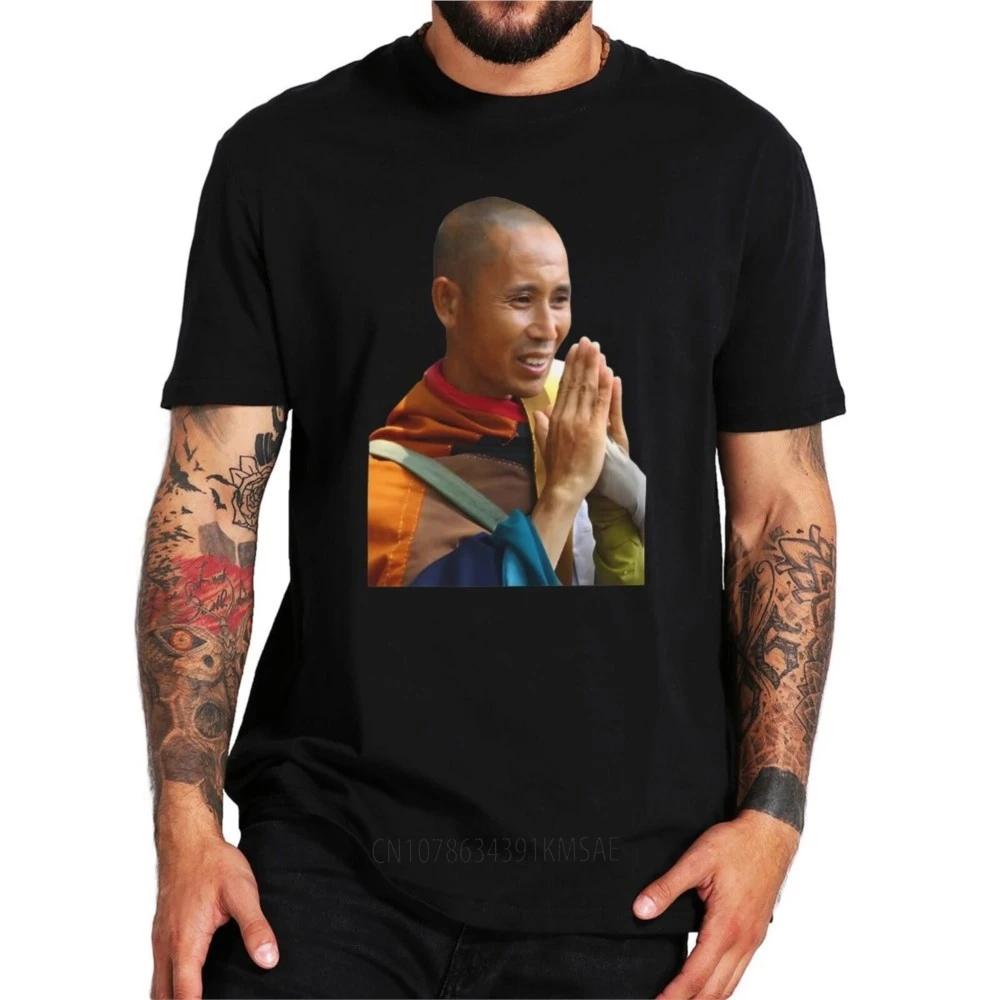 Thich Minh Tue T Shirt Vietnam Culture Buddha Fans Gift Short Sleeve Cotton Casual Soft Unisex Tshirt EU Size