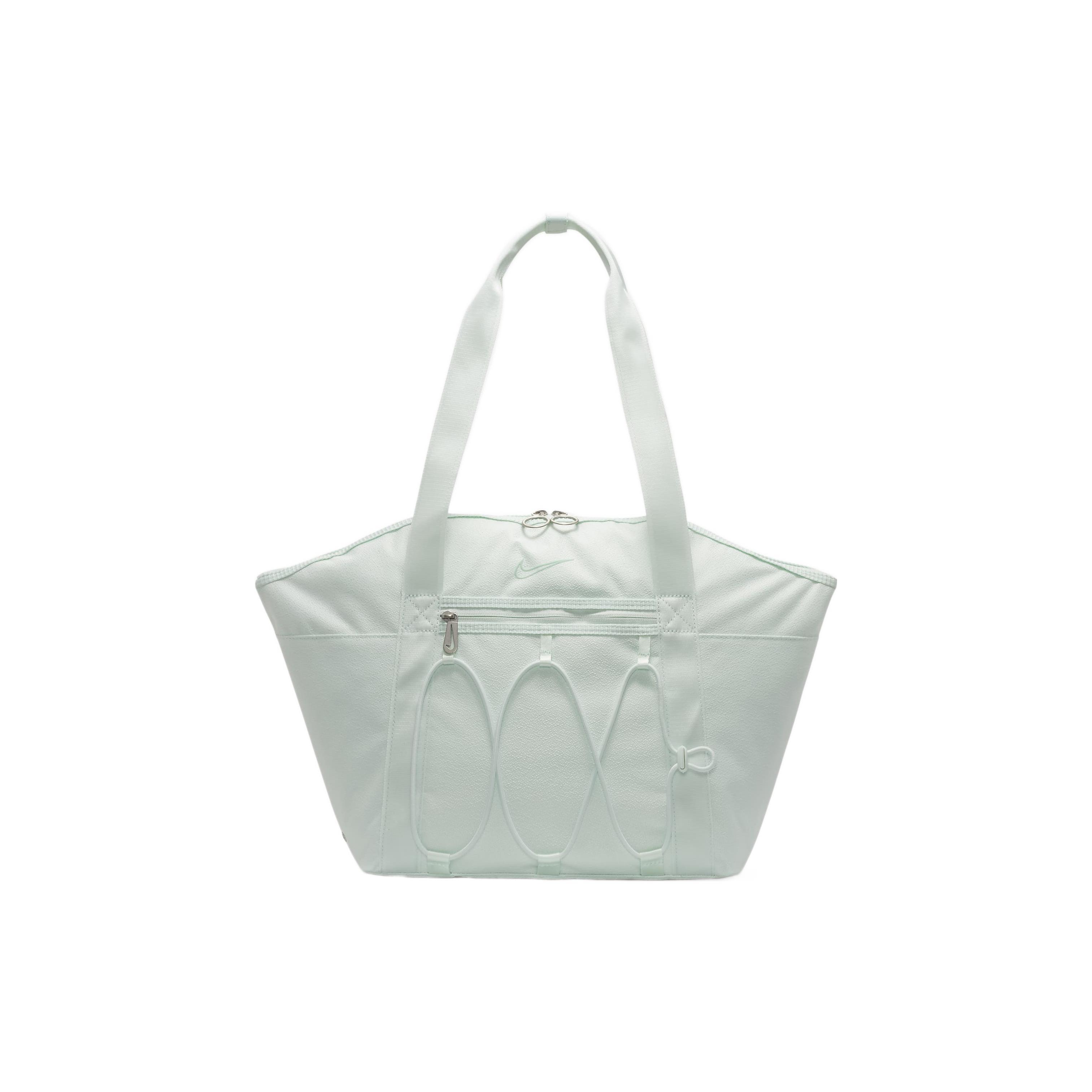 

Новая полиэстеровая сумка-тоут Nike, сумка для покупок, сумка на плечо, сумочка, обычная женская, мятно-зеленая, CV0063-394 53.1*13.0*38.1CM