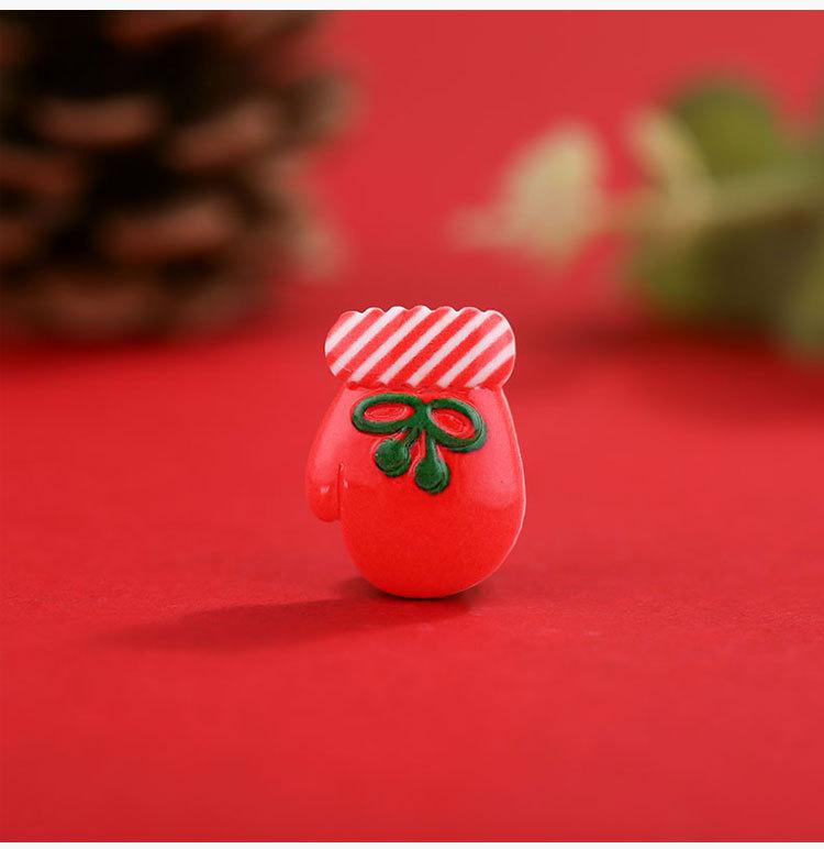 

Новый рождественский материал Маленький пожилой олень смоляная нашивка DIY аксессуары для волос одежда украшения материалы