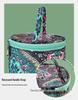 Portable Crochet Tools Storage Bag - Short Wool Yarn Handbag with Thread Hole
