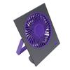 Desk Fan 4 Speeds Adjustable 180 Degree Tilt Folding Quiet Strong Wind Battery Operated Mini