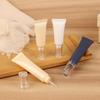 Tubos Cosméticos Macios 10/15/30G Protetor Solar Creme Loção Base Líquida Frascos Recarregáveis Conta-Gotas de Ácido Hialurônico Frasco Vazio