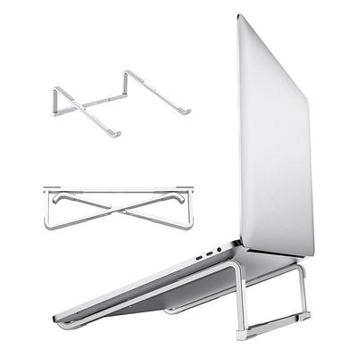 Laptop-Halter aus Aluminiumlegierung, verstellbar, faltbar, tragbar für Notebook-Computer, Halterung zum Heben, Kühlen, rutschfest