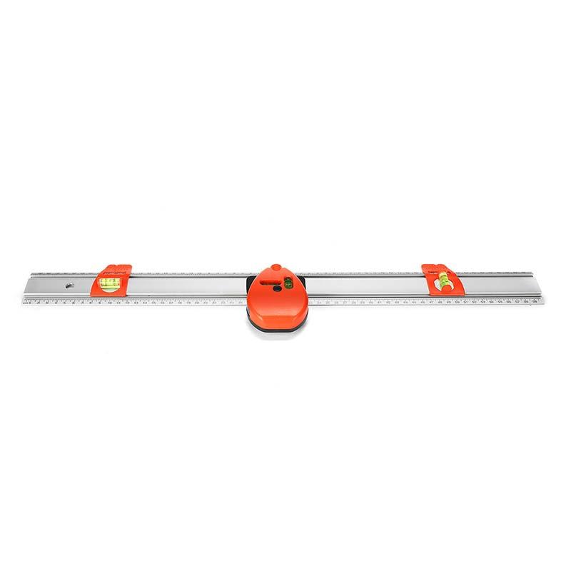 New Metric Level Rulers Multipurpose Measure Laser Level Aluminum Ruler and Horizontal Vertical Measure Aligner Standard
