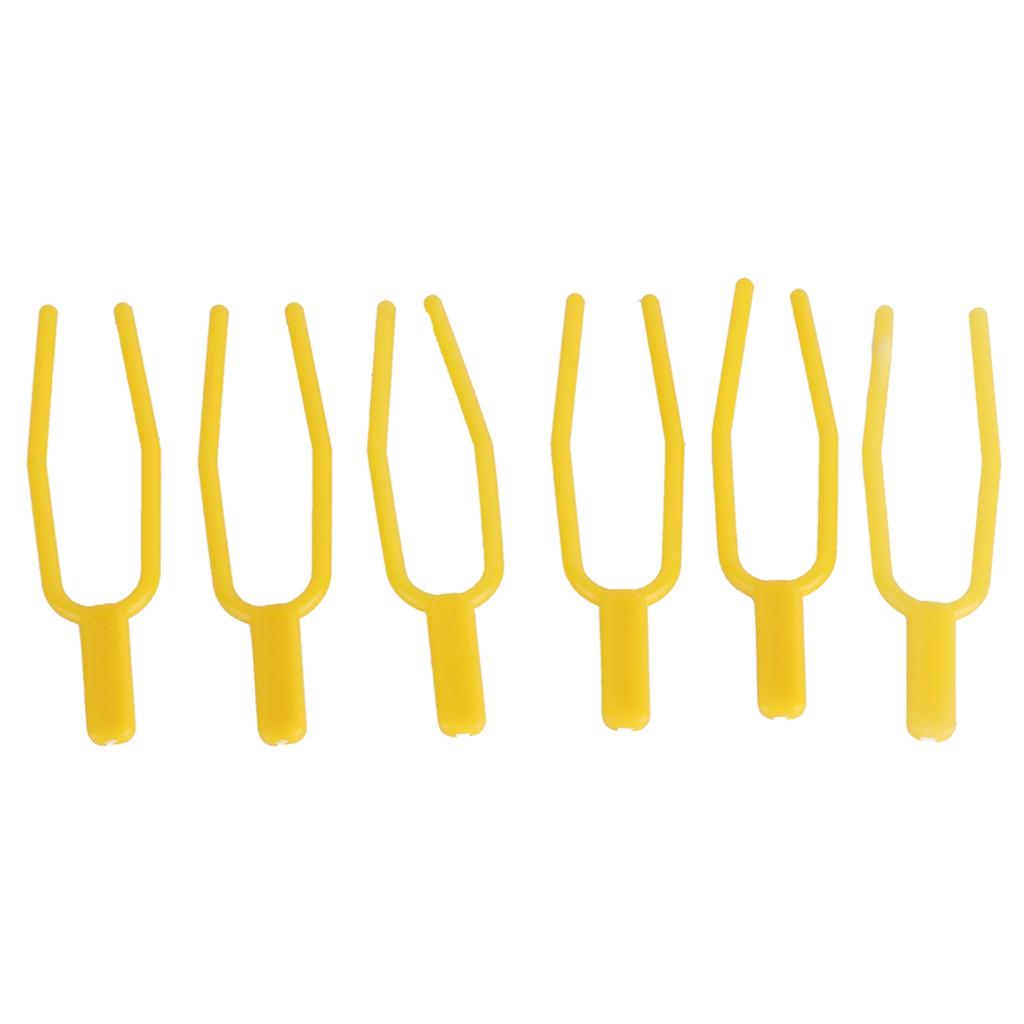 100 Stück Pflanzenbefestigungsclip Ausläuferfixierer Wasserdicht Rankenpflanzen Erdbeerpflanzgabel