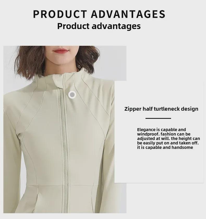 Women's Windproof Yoga Cardigan: Quick-Dry, Breathable, Long Sleeve Fitness Jacket for Autumn/Winter