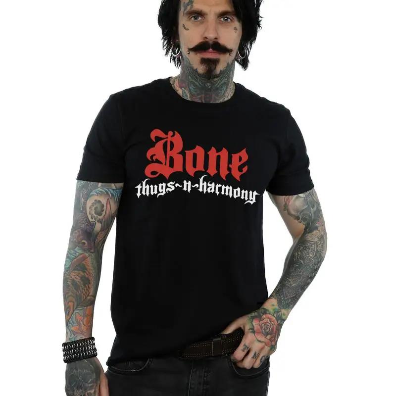 Bone Thugs N Harmony Men s Classic Logo T-Shirt S разноцветный