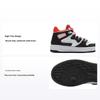 Li Ning Comfortable Versatile High-Top Kids Skate Shoes Kids Sneakers Black White YKCQ292-3