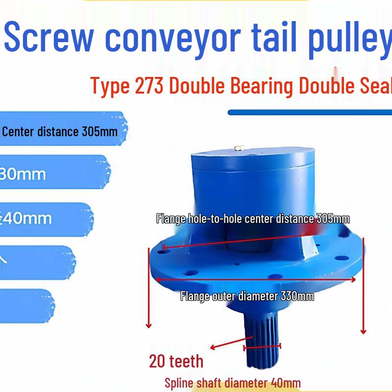 Aokewen Type 273 Double Bearing Double Sealed Stainless Steel End Cover