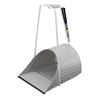 Sangyo Dustpan 2989.jp+ Railway Dustpan D with Rubber Tip, Steel, 181445