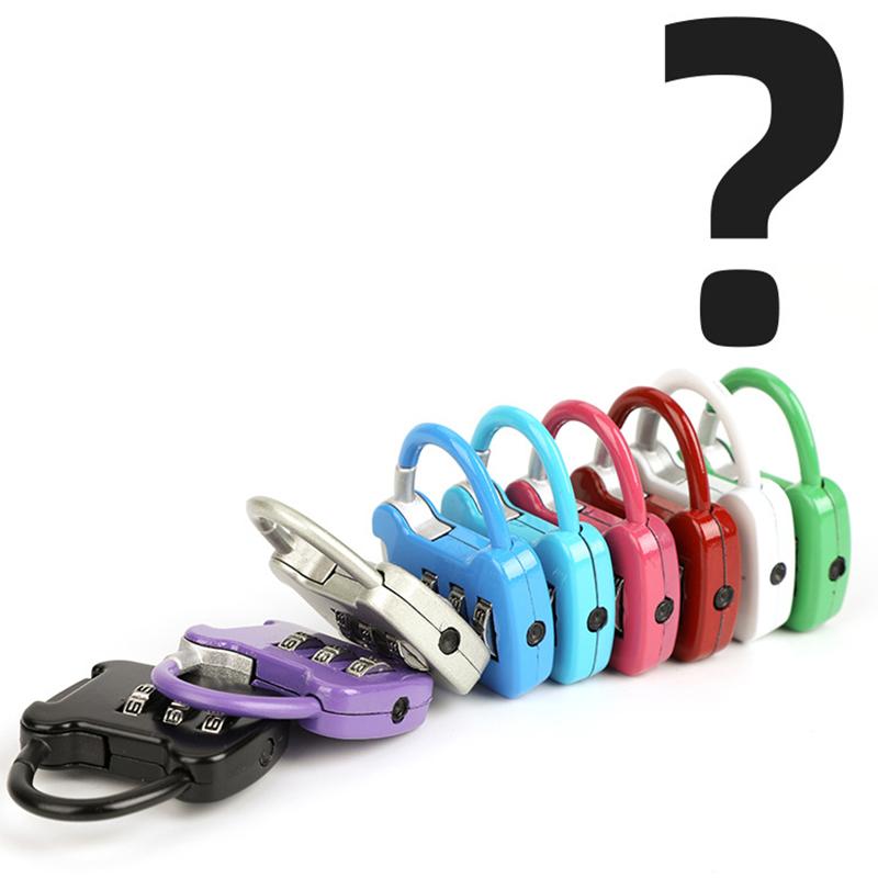 3 Dial Luggage Travel Digit Number Code Lock Combination Padlock Safe Lock For Gym Digital Locker Suitcase Drawer Lock Hardware