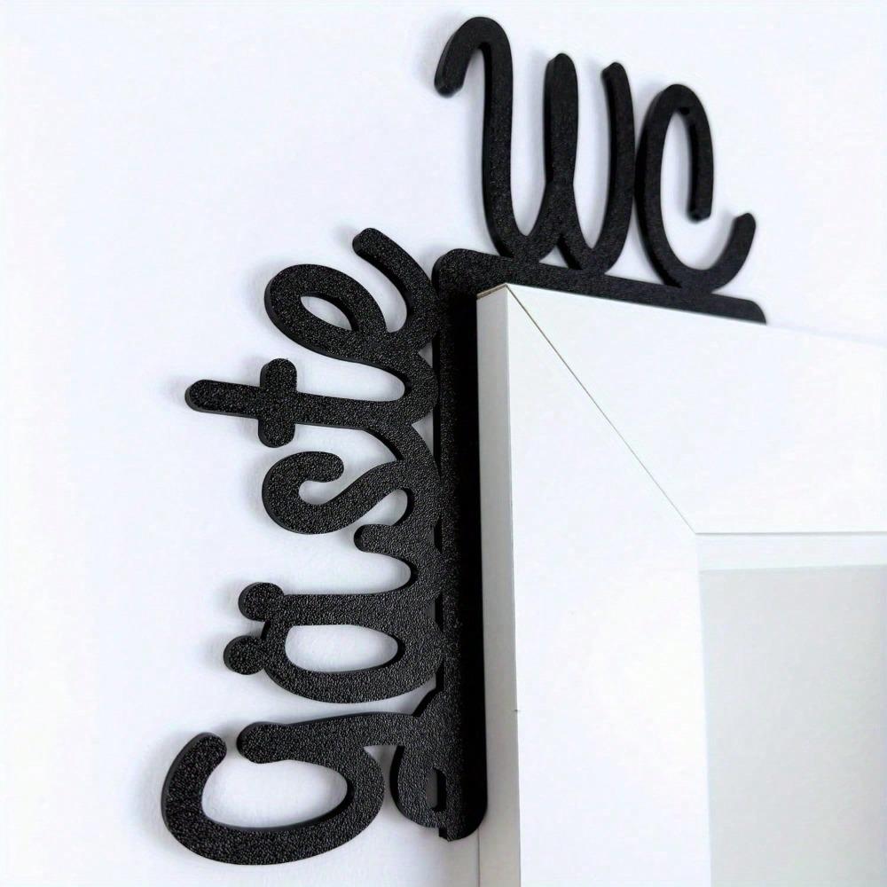 Metal Wall Art Home Decor Kitchen Office Sign Plaque