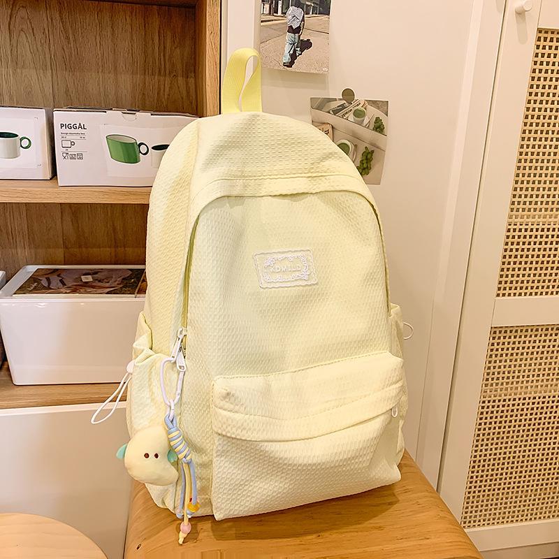 Skolestil  Høyt utseendenivå  Frisk og enkel skolesekk  Harajuku  Enkel og allsidig studentryggsekk og ryggsekk