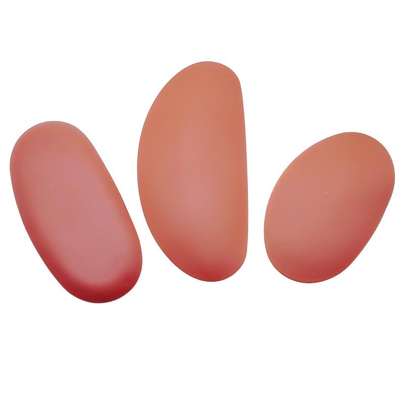 Soft Silicone Pottery Clay Sculpt Tools Set, Smooth Artists Ceramic Shaping Tool for Potter Modeling Soft Rib,  3 Different Size