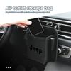 Car Dashboard Air Vent Organizer Leather Anti-Dust Storage Bag For Compass Renegade Cherokee Wrangler JK Patriot Liberty