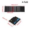 18V Foldable Solar Panel 1000W Portable Folding Bag USB+DC Output Solar Power Charger for Mobile Phone Hiking Camping Outdoor