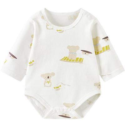 TONGTAI Baby Pure Cotton Long Sleeve Bodysuit