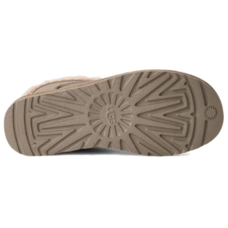 UGG Botas de Nieve Cortas Clásicas Novedad Botas de Mujer Gris 1174517-CBBLG