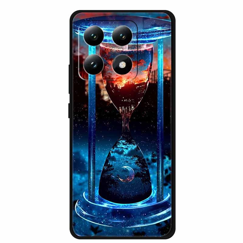 Handyhülle Für Xiaomi 15T Pro 5G Rückseite Hüllen Schwarzes Silikon Weiches Coque Für Xiaomi 15T 5G Hülle 15 T Pro 6,83" Fundas Schale
