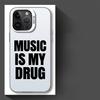 Music Is My Everything Phone Cover Case for iPhone 17 Pro Max 14 Plus 13 Air 15 16 11 12 Pro