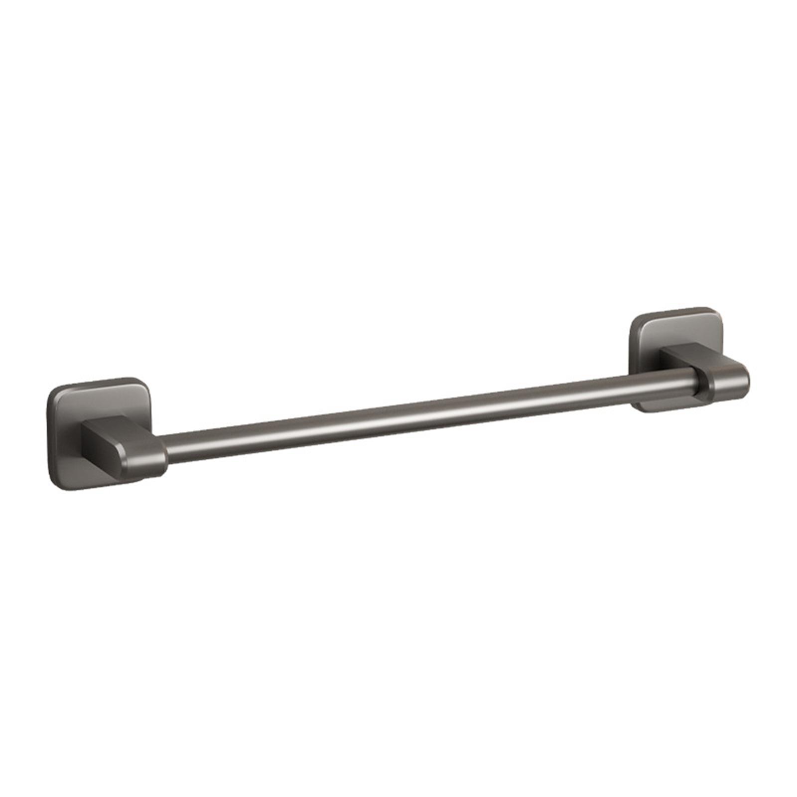 Self-Adhesive Bathroom Towel Storage Rack Wall Mounted Towel Bar Rail Organizers Hanging Towel Holder Easy Installation