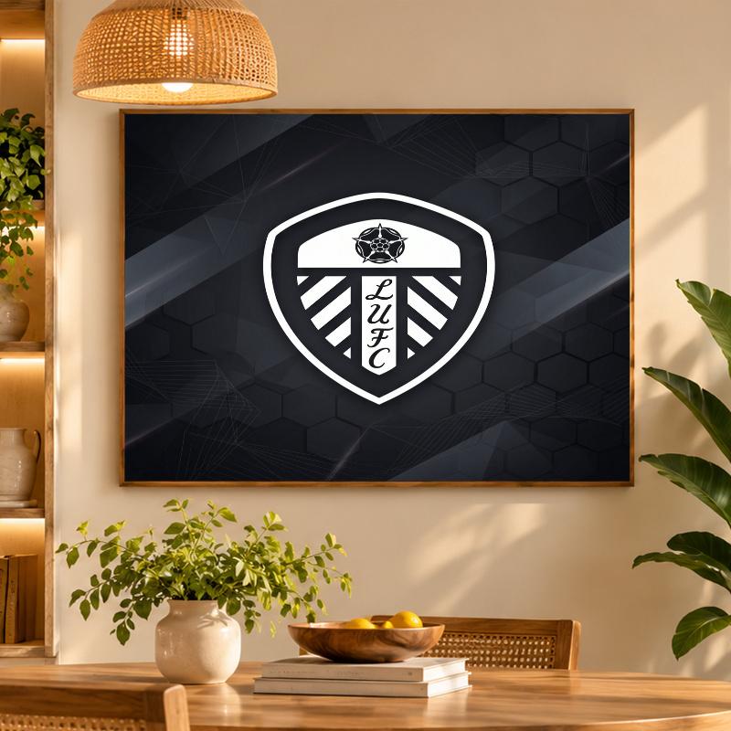 5D Diamond Painting Leeds United DIY Full Drill Diamond Art Kit Home Decoration