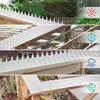 15PCS Plastic Bird Repeller Spikes Fence Wall Cat Anti Pigeon Spikes Anti-bird Outdoor Squirrel Garden Fences Animal Repellent