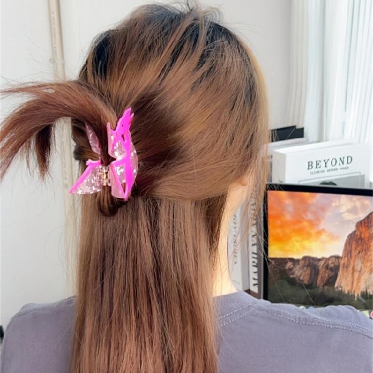 Stylish Dinosaur Hair Clip Acrylic Hairpin Hair Decoration Headpieces Hair Ornament For Parties Weddings Everyday Wear
