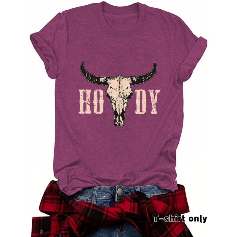 Women's Round-neck Short-sleeved Printed Summer New Comfortable T-shirt