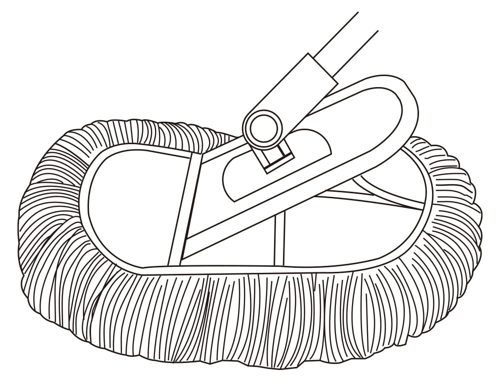 Náhradní mop Azuma Industries pro chemický mop 30T AZB-SP132