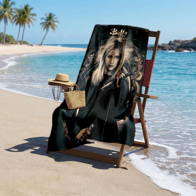 Buffy Fashion Beach Towel: Ideal for Summer Adventures Soft, absorbent and quick drying suitable for swimming and bathing