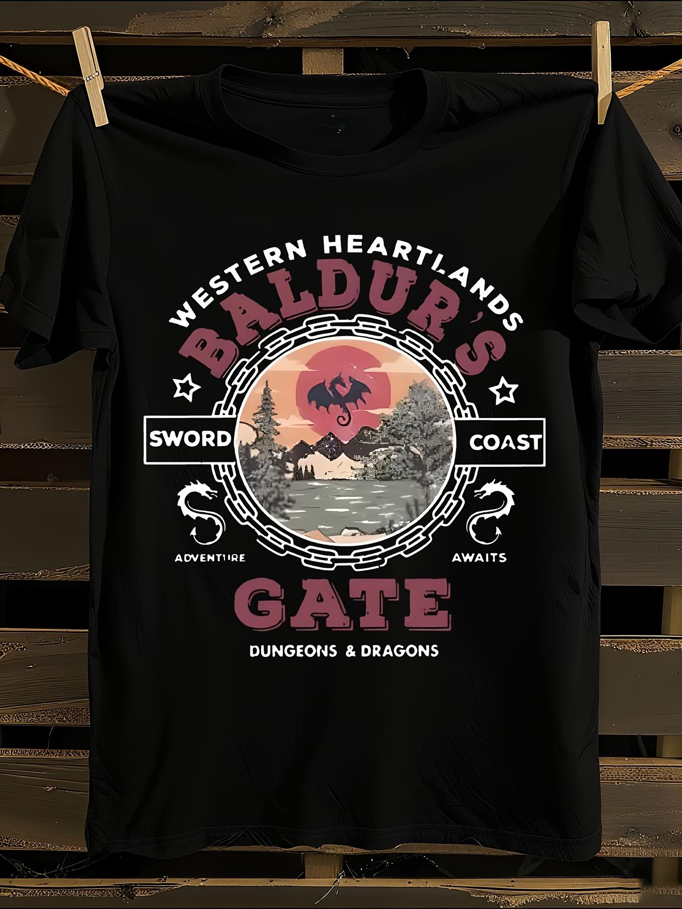 Limited Edition Astarion BG3 High Elf T-shirt L