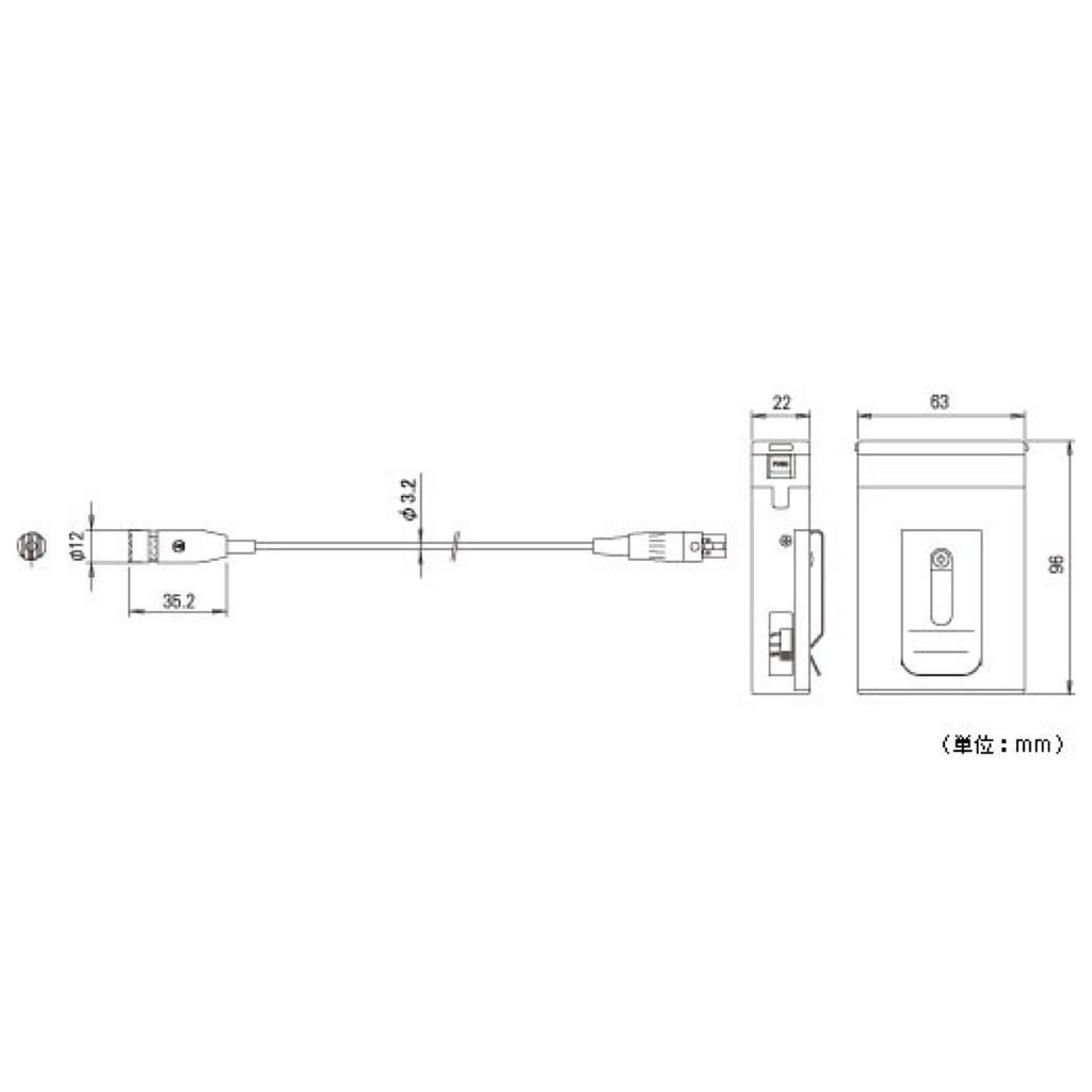 Audio-Technica ATM35 Condenser Microphone for Brass Instruments, Saxophone, and Trumpet Includes Instrument Microphone Holder Back Electret