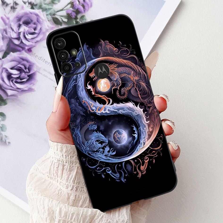 Case For Motorola Moto G30 G20 G10 Phone Cover New Fashion Flower Soft Silicone Matte Bumper on Moto G20 XT2128-1 G 10 G 30 Capa
