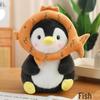 Influencer-Inspired Dondon Penguin Milk Tea Plush Toy - Cartoon Penguin Animal Doll for Children