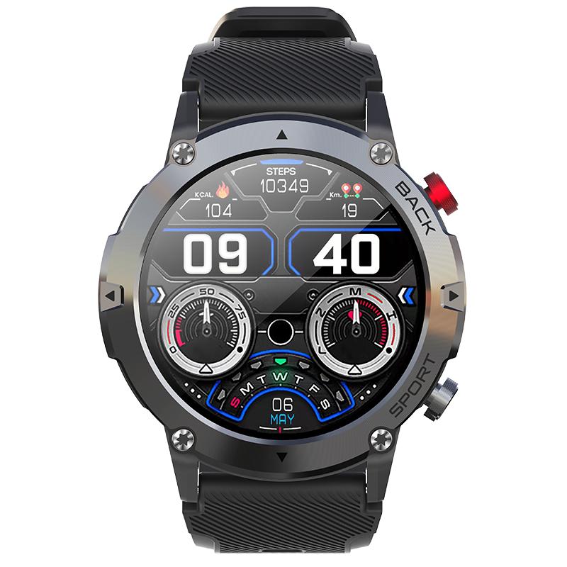 

Newest Smart Watch Men Blue Tooth Call Smartwatch IP68 Waterproof Health Monitoring 360 HD 15 Days Standby Watch for Men Clock