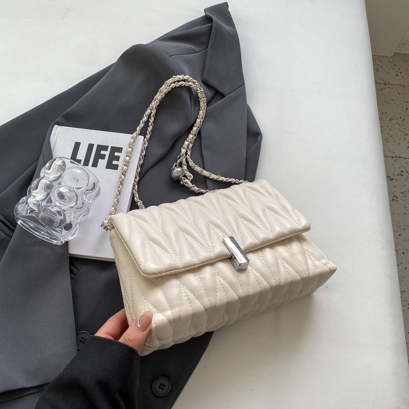 

Bag Female Fancy Embroidery Thread Summer Special-Interest Shoulder Bag Beige