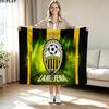 Deportivo Chicara FC Print Flannel Blanket High Quality Warm Comfortable Cover for All Seasons Perfect for Gifts Home Decor
