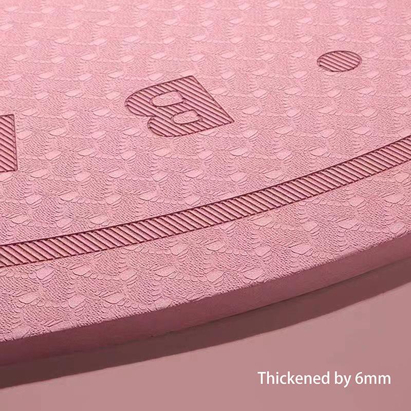 Skipping Rope Mat Anti-Noise Jump Rope Mat Exercise Nonslip Shock Absorption Yoga Mat Tpe Skipping Mat Fitness Yoga Pad