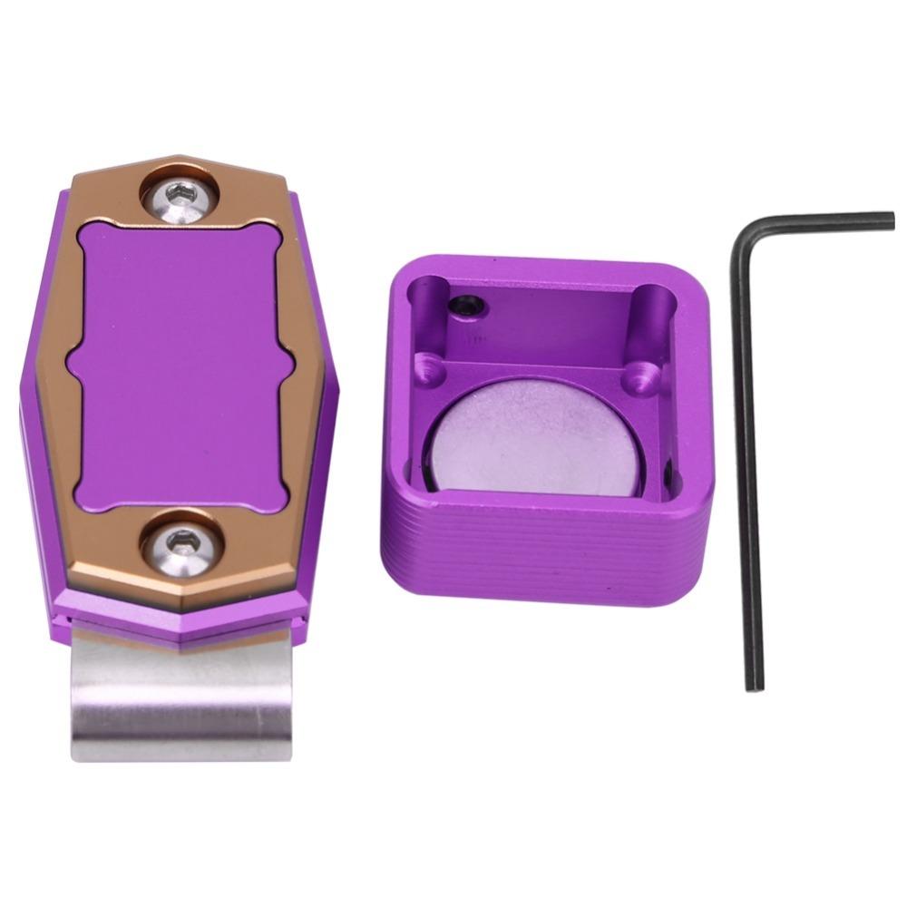 Mini Portable Magnetic Billiard Chalk Case Metal Fixed Clip Portable Snooker Chalk Box Magnetic Belt Clip Mini Pool Chalk Holder