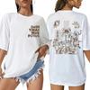 Vintage Hip Hop Unisex Women Oversized Cotton Tees Rapper Bad Bunny T Shirt Debi Tirar Mas Fotos DTMF World Tour Fashion TShirts