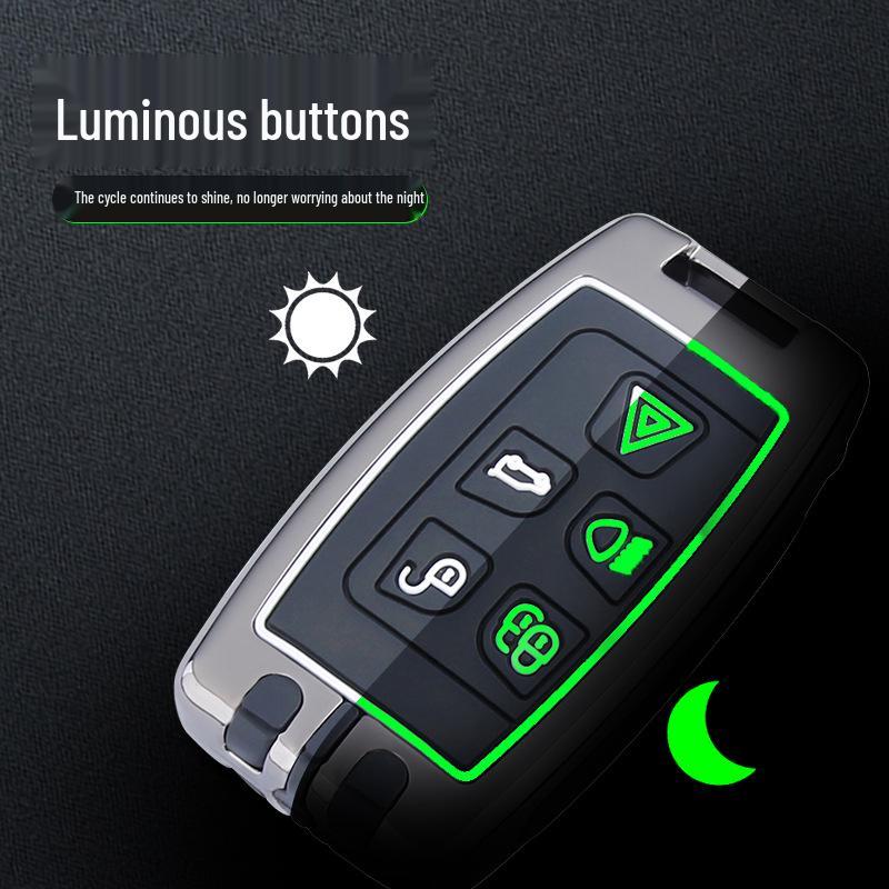 Jaguar Key Case for 2022 Model: XEL, XFL, FPace, XF, XJL - High-End Metal Full Wrap Shell
