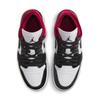 Dámské tenisky Air Jordan 1 Low SE Velvet Black Toe Bílé Gym-Red FZ3242-001
