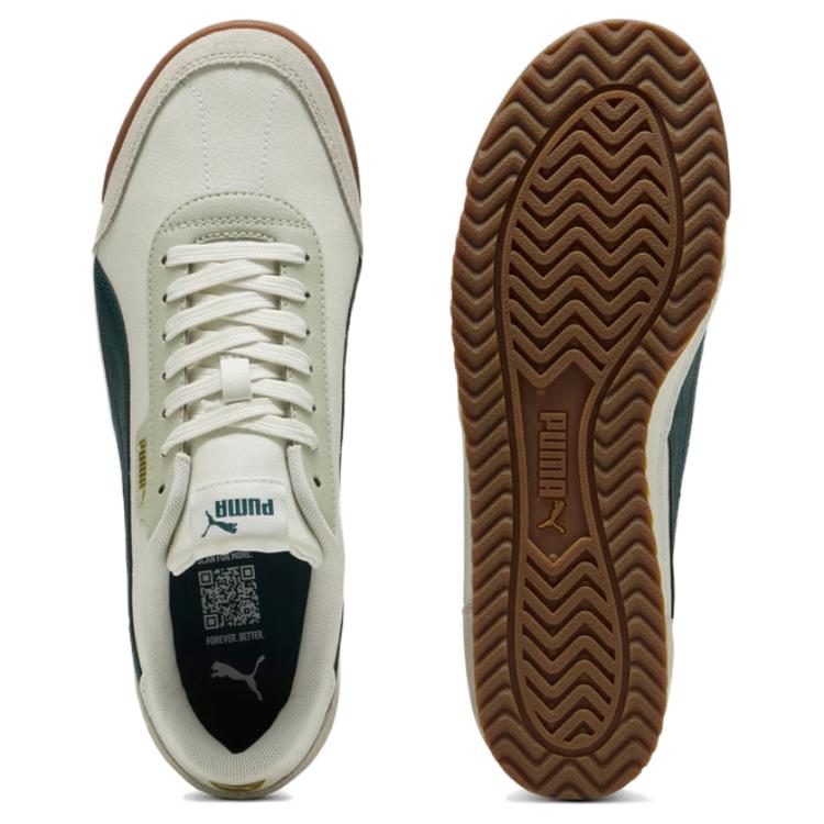 Puma TURINO White Green Unisex Casual Shoes 397646-13