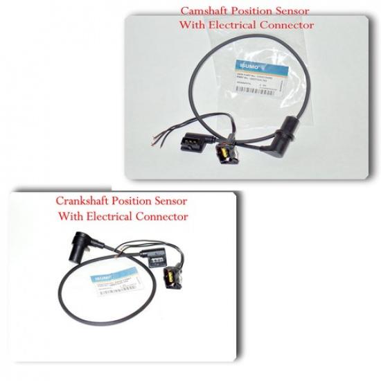 Camshaft & Crankshaft Position Sensor W/ Connectors For 530I 540I 740 840CI