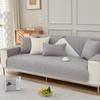 Solid Color Cotton Sofa Cushion, Universal Cover Cloth Towel For All Seasons, Simple Modern Sofa Cover  New Non-Slip Seat Cushion
