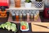 Set of 24 Spice Jars 120ml + 68 Labels for Spice Jars